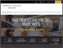 Tablet Screenshot of mmimports.com
